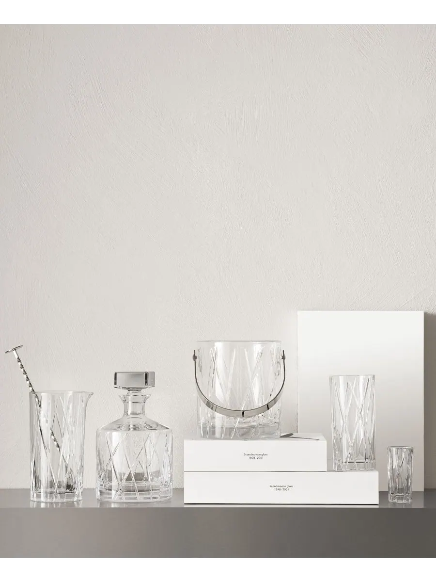 Набор из 2 рюмок City Shot Glass Orrefors — изображение 2 из 3, прозрачный
