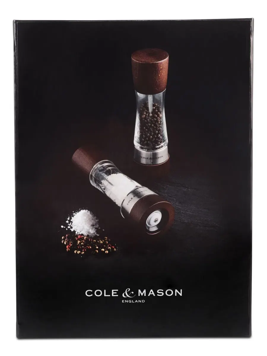 Подарочный набор мельниц для соли и перца Derwent Forest Wood Cole & Mason — изображение 9 из 10, коричневый