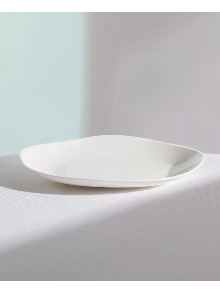 Набор из 6 тарелок для десерта Lenox, Bone China — изображение 2 из 3, белый