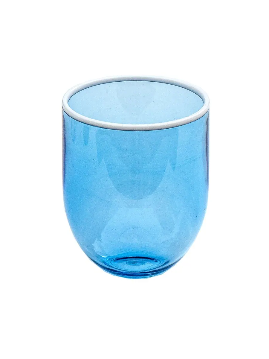 Набор из 6 больших стаканов Vetro Abode Homewares — изображение 2 из 6, синий