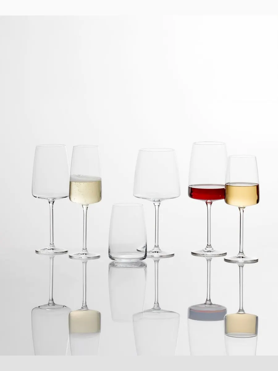 Набор из 6 бокалов для шампанского Sensa объемом 13,1 унции Zwiesel Glas — изображение 8 из 10, прозрачный
