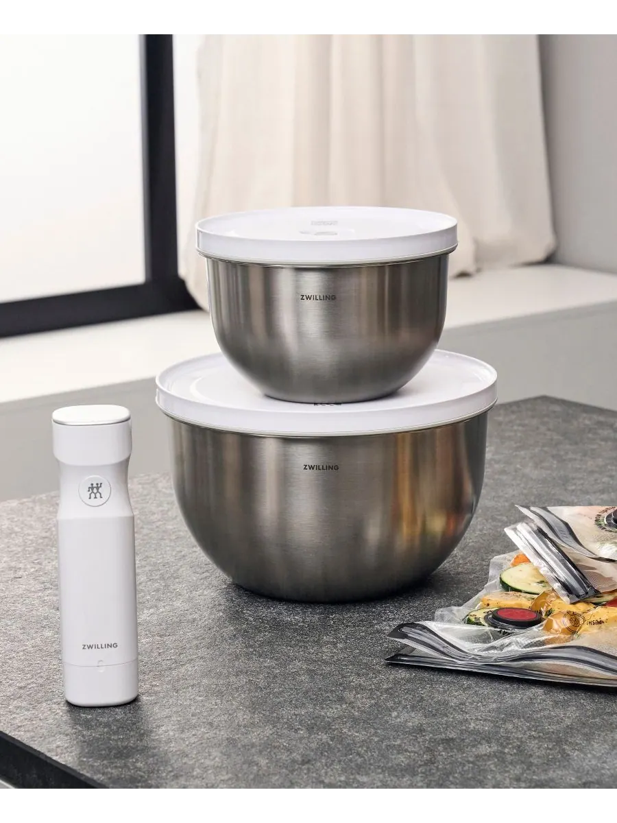 Набор для вакуумной чистки Fresh Save из 7 предметов ZWILLING — изображение 2 из 10, серебряный