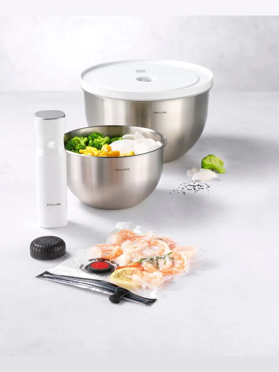 Набор для вакуумной чистки Fresh Save из 7 предметов ZWILLING — изображение 5 из 10, серебряный