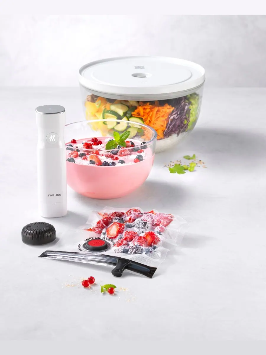 Набор из 7 стеклянных вакуумных чаш Fresh Save ZWILLING — изображение 5 из 10, белый