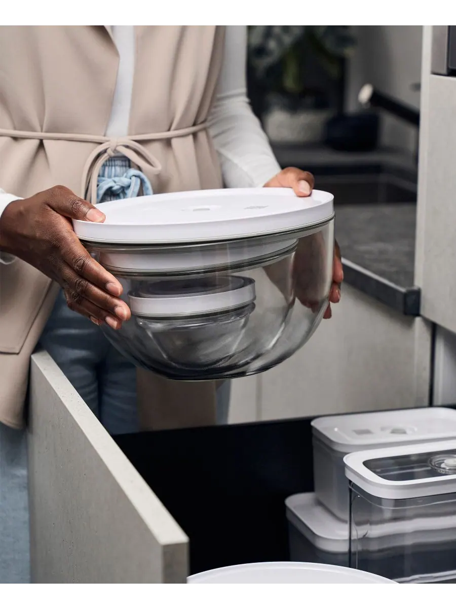 Набор из 7 стеклянных вакуумных чаш Fresh Save ZWILLING — изображение 7 из 10, белый