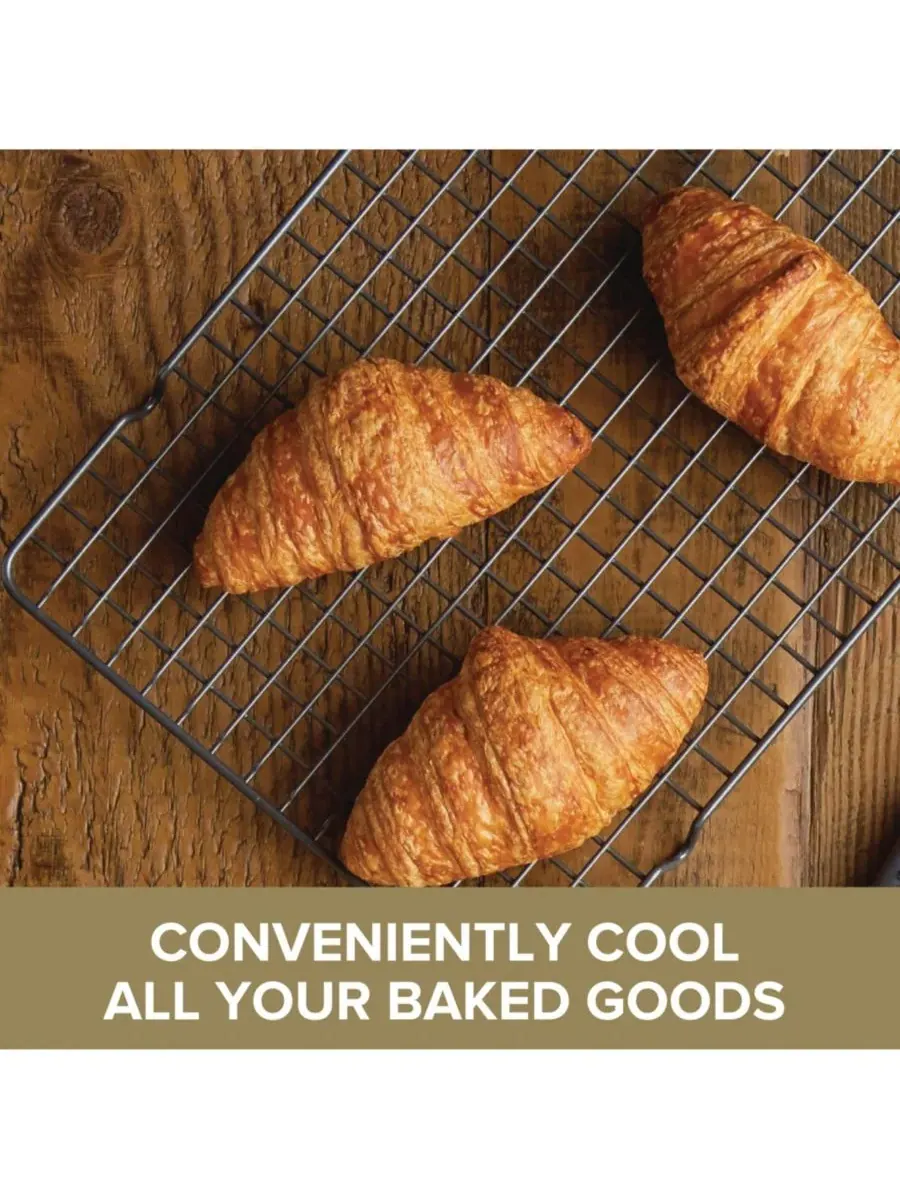 Охлаждающая решетка Advanced Bakeware размером 25 x 41 см Anolon — изображение 3 из 5, нет цвета
