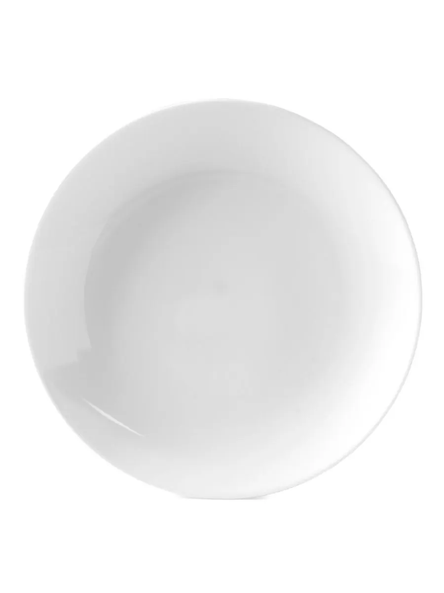 Набор из 4 обеденных тарелок Everyday Whiteware Coupe Fitz and Floyd — изображение 2 из 4, белый