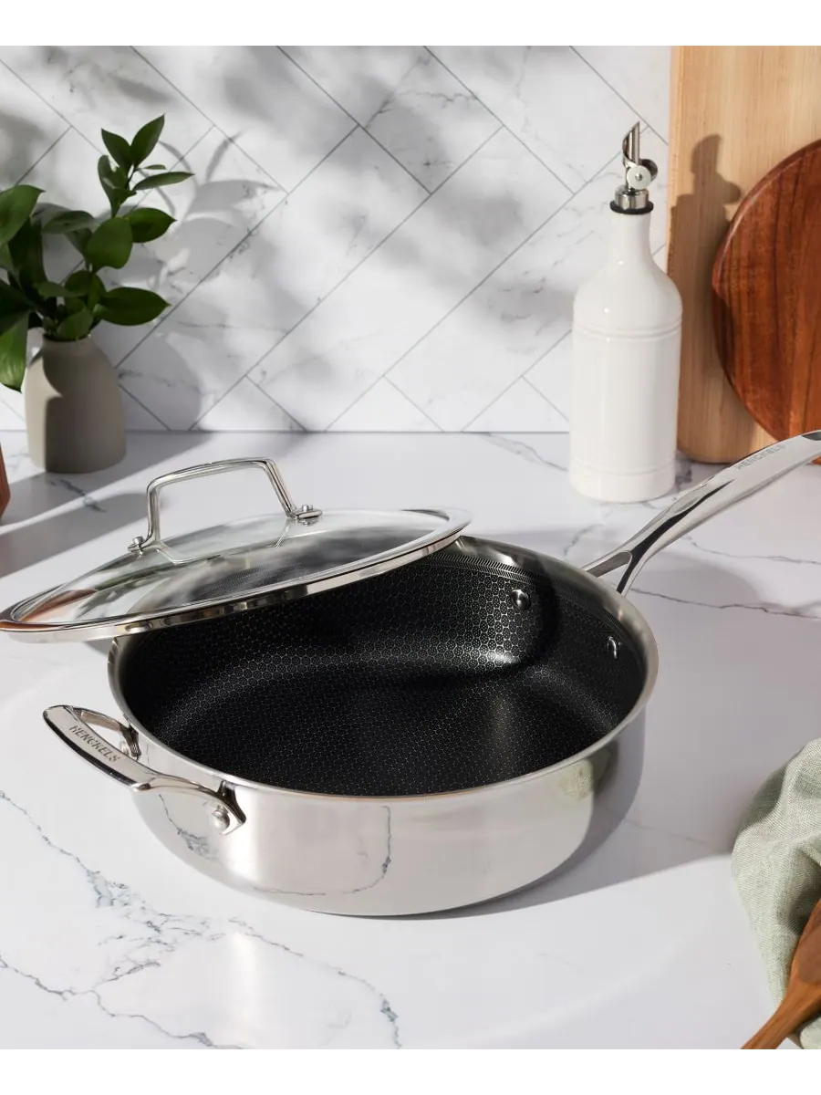 Набор посуды JA Henckels Paradigm Ceramic Stainless Steel из 10 предметов, обеспечивающий двойную — изображение 6 из 9