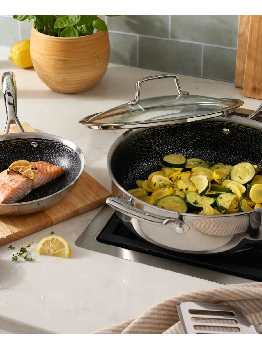Набор посуды JA Henckels Paradigm Ceramic Stainless Steel из 10 предметов, обеспечивающий двойную — изображение 8 из 9