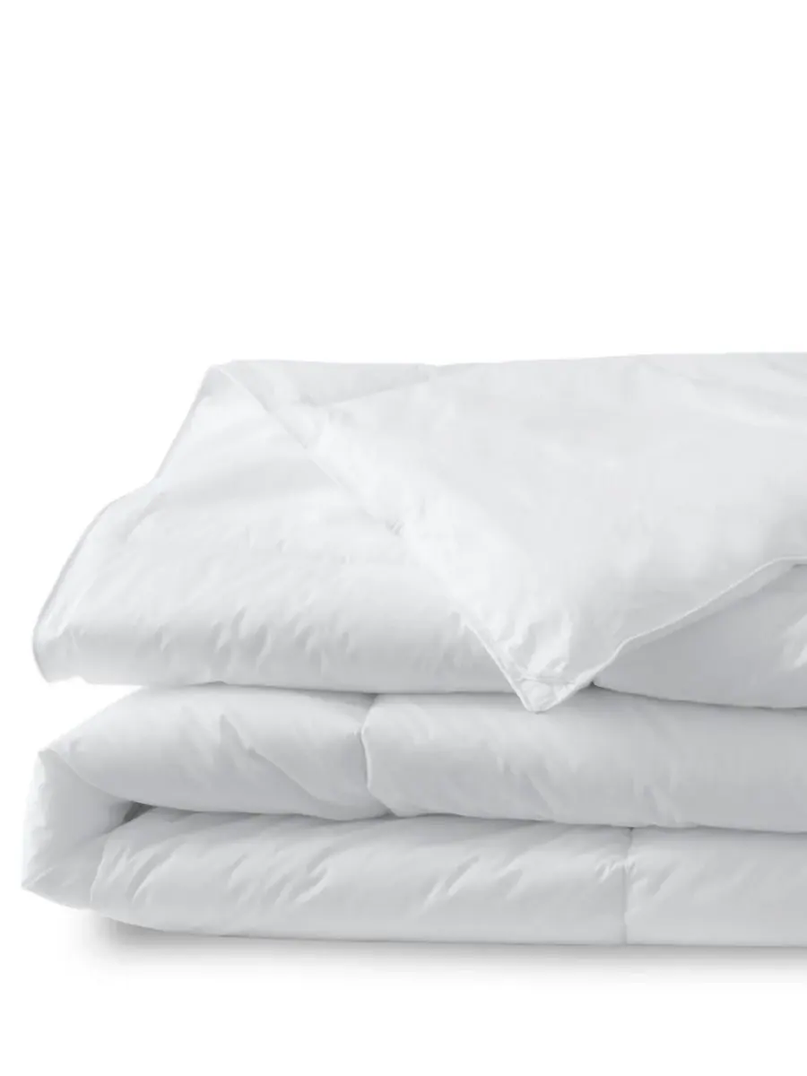 Одеяло Essential Pureloft Box Comforter Lands' End — изображение 1 из 3, белый