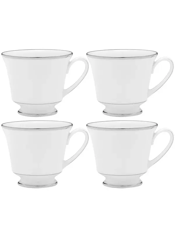 Набор Spectrum из 4 чашек, сервиз на 4 персоны Noritake — изображение 1 из 1, белый