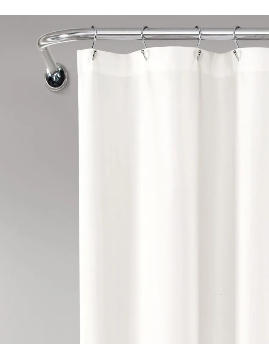 Занавеска для душа April, 72" x 72" Lush Décor — изображение 5 из 6, желтый