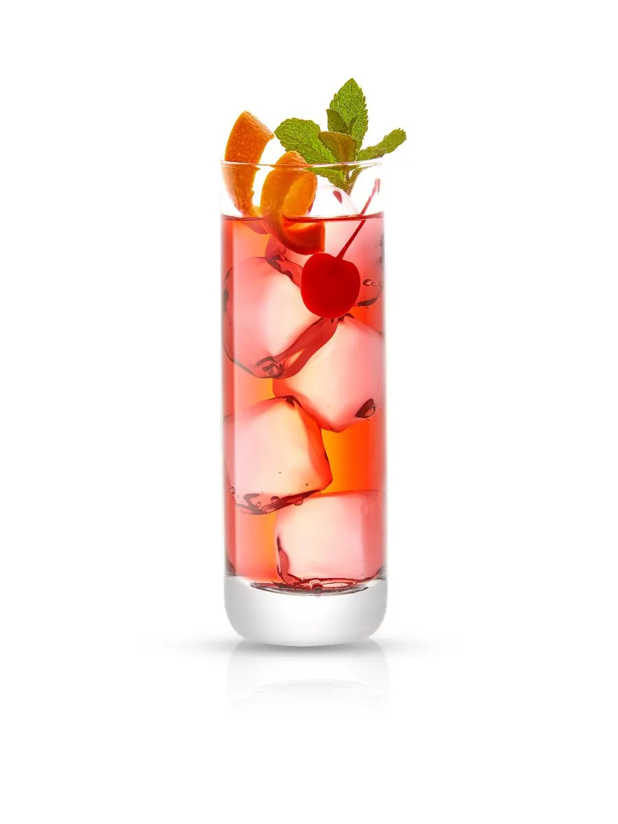 Набор из 6 бокалов для коктейлей Faye Highball JoyJolt — изображение 3 из 5, прозрачный