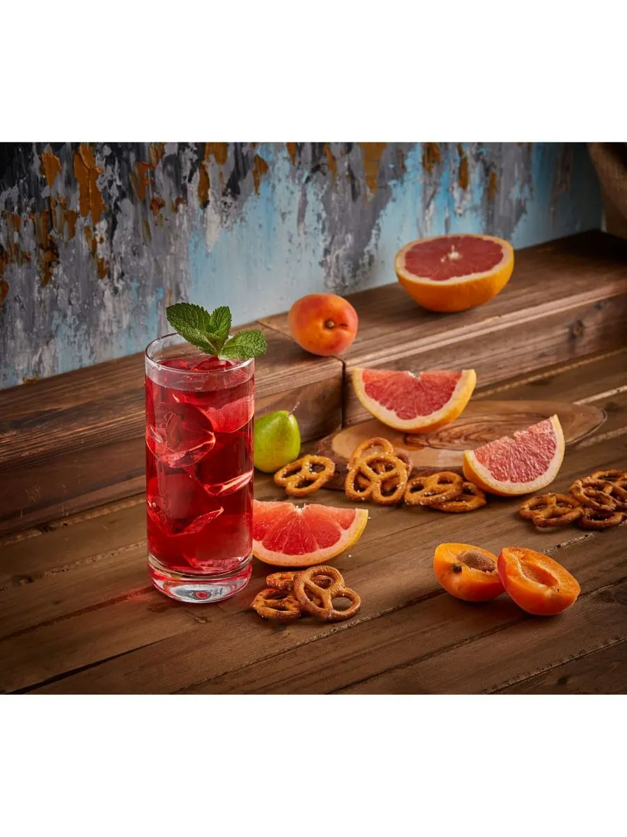 Набор из 6 бокалов для коктейлей Faye Highball JoyJolt — изображение 4 из 5, прозрачный