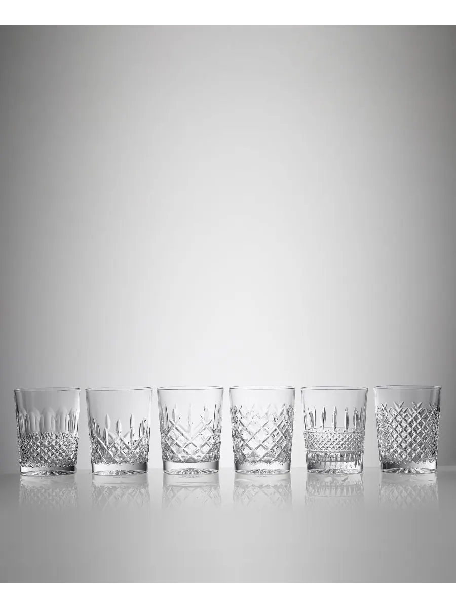 Набор из 6 бутылок Connoisseur Heritage Double Old Fashioned Waterford — изображение 2 из 4, прозрачный