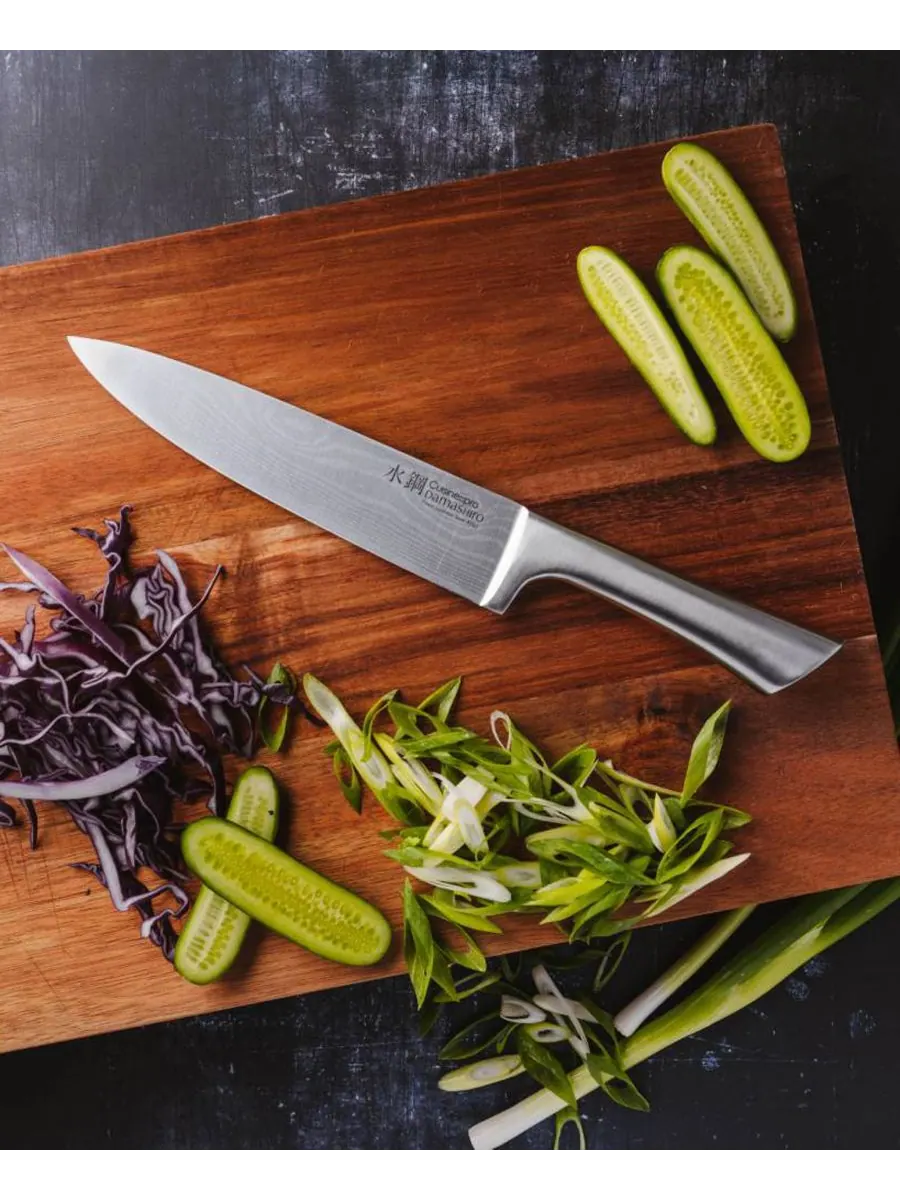 Поварской нож Damashiro 8 дюймов Cuisine::pro, — изображение 3 из 4, нет цвета