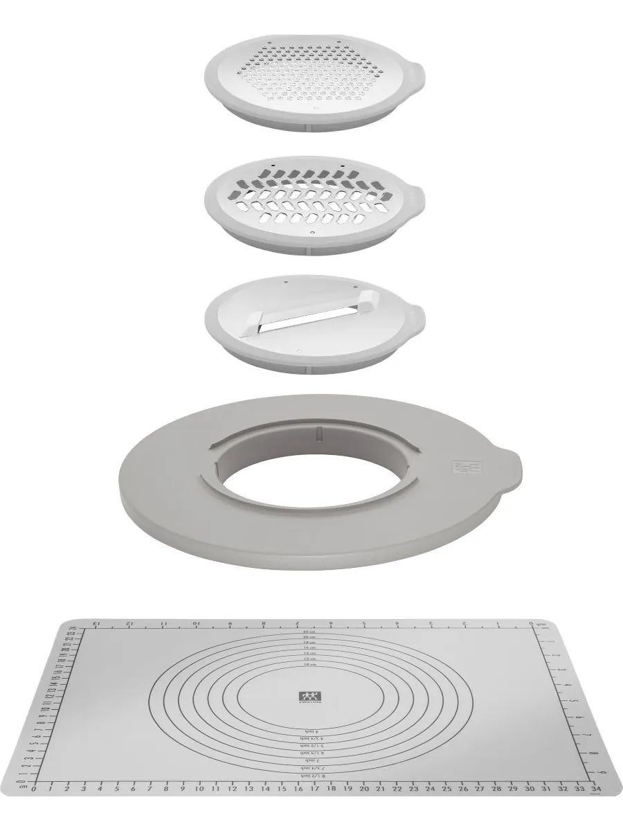 Набор аксессуаров Fresh Save Bowls из 5 предметов ZWILLING — изображение 2 из 10, серебряный