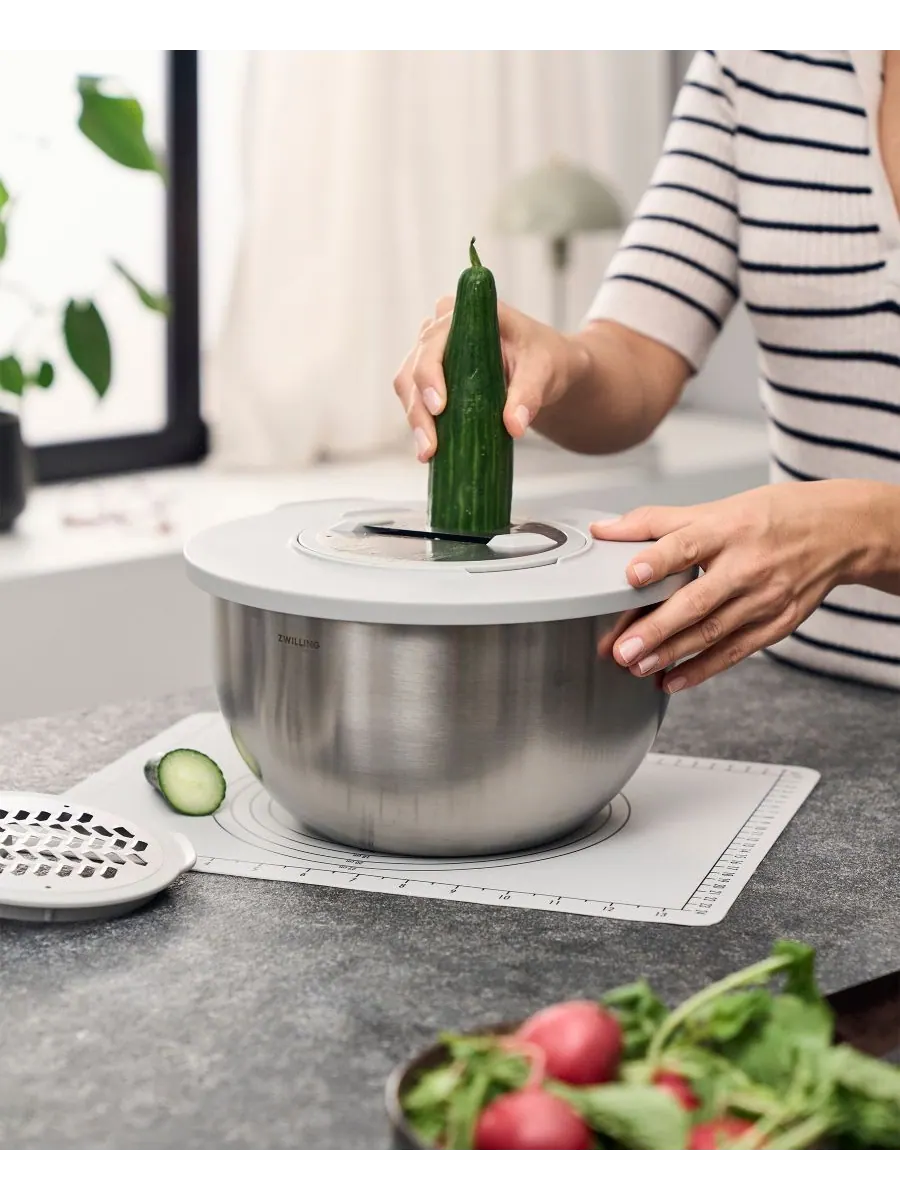 Набор аксессуаров Fresh Save Bowls из 5 предметов ZWILLING — изображение 6 из 10, серебряный