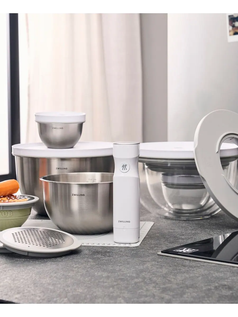 Набор аксессуаров Fresh Save Bowls из 5 предметов ZWILLING — изображение 10 из 10, серебряный
