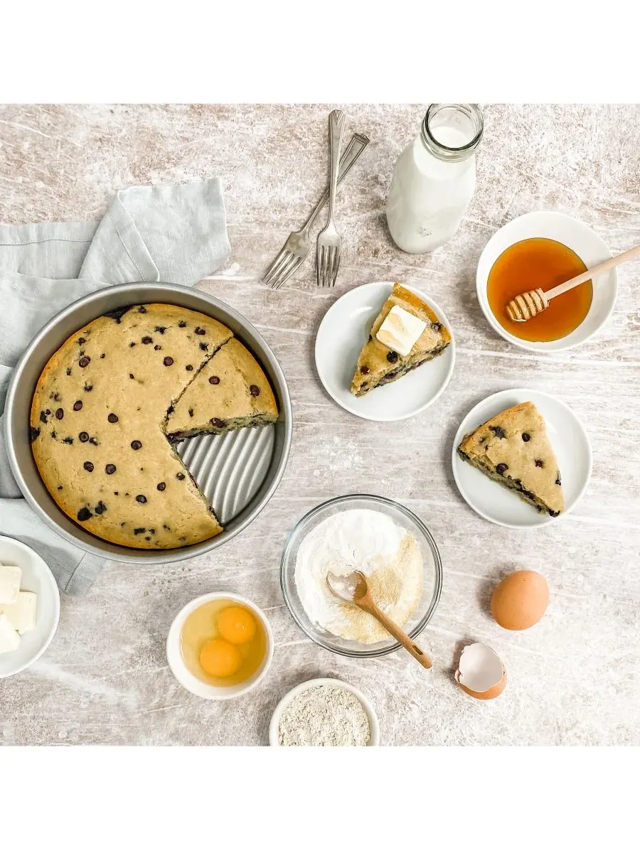 Круглая форма для выпечки Patriot Bakeware диаметром 23 см Usa Pan — изображение 3 из 3, серебряный