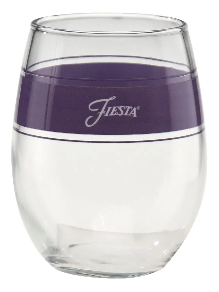 Набор из 4 бокалов для вина без ножки Lavender Frame Fiesta — изображение 2 из 3, фиолетовый