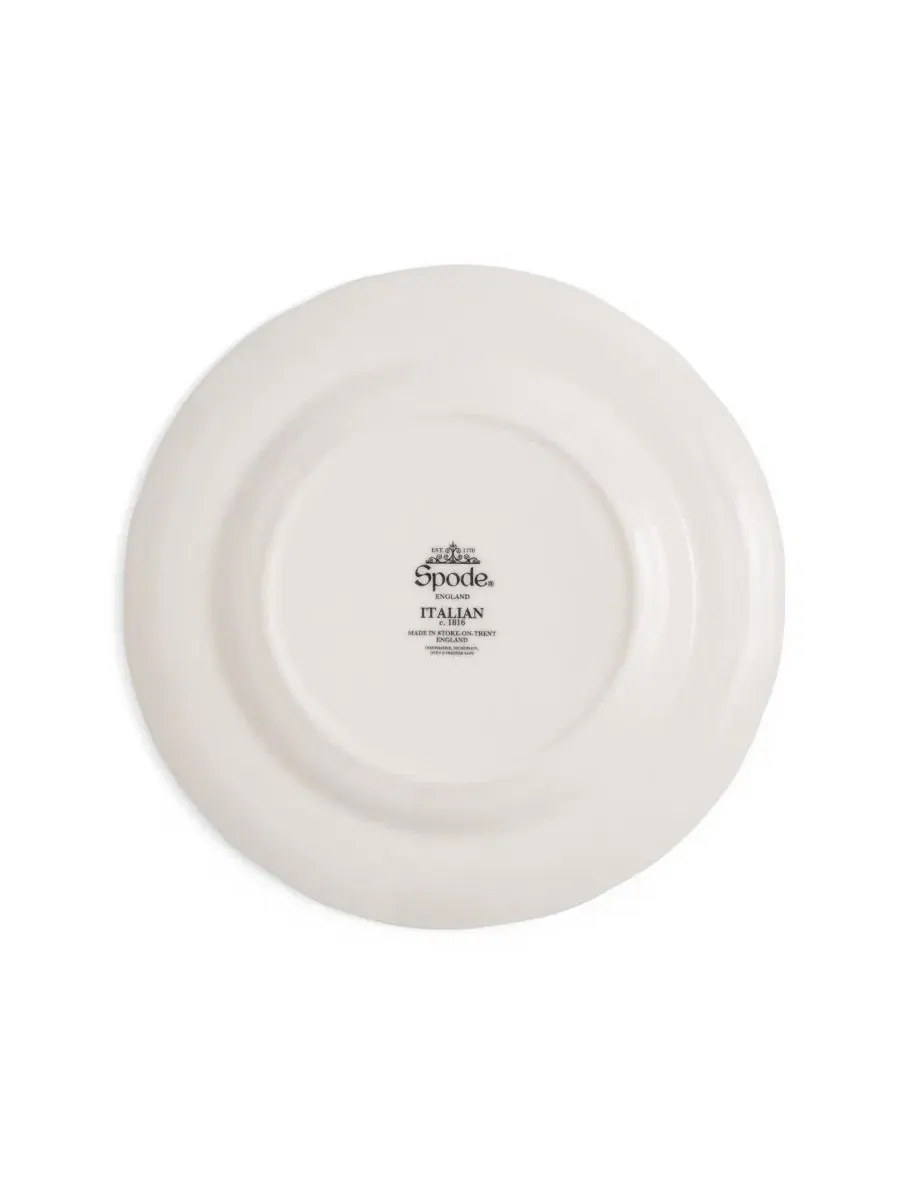 Набор из 4 итальянских тарелок для хлеба и масла Heritage Green Spode — изображение 6 из 7, зеленый
