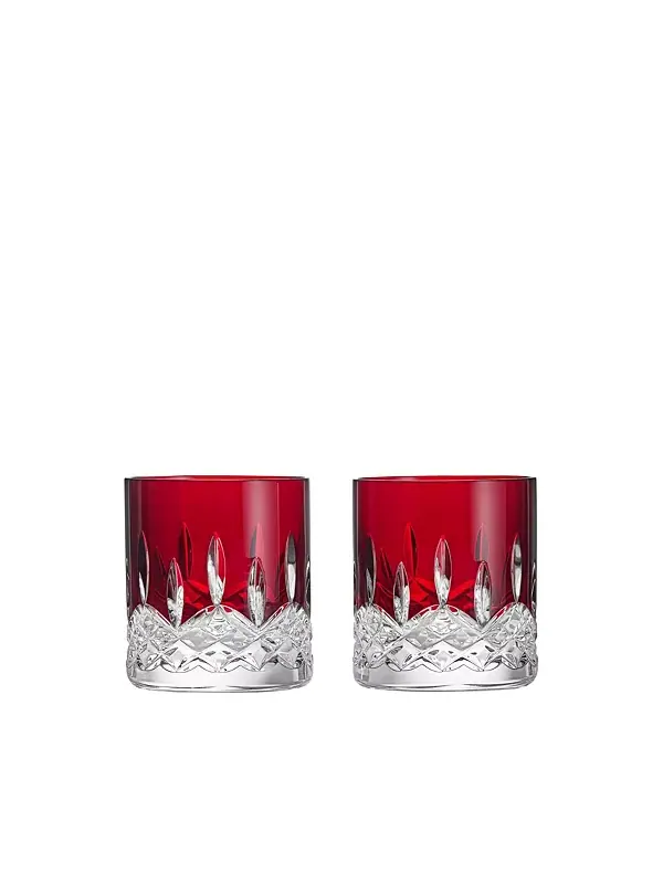 Красный стакан Lismore, набор из 2 шт. Waterford — изображение 1 из 4