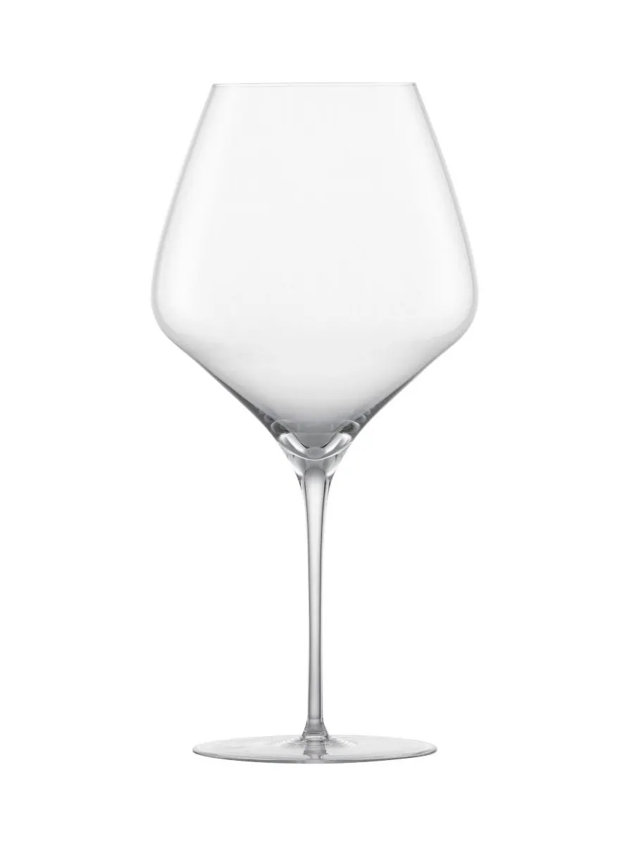 Набор из 2 бутылок бургундского вина Alloro ручной работы Alloro Zwiesel Glas — изображение 1 из 6, прозрачный