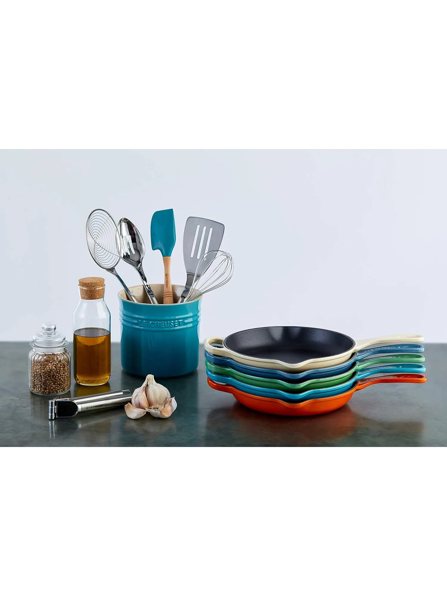 Сковорода чугунная Le Creuset Signature с эмалированным покрытием, 23 см — изображение 7 из 7, черный