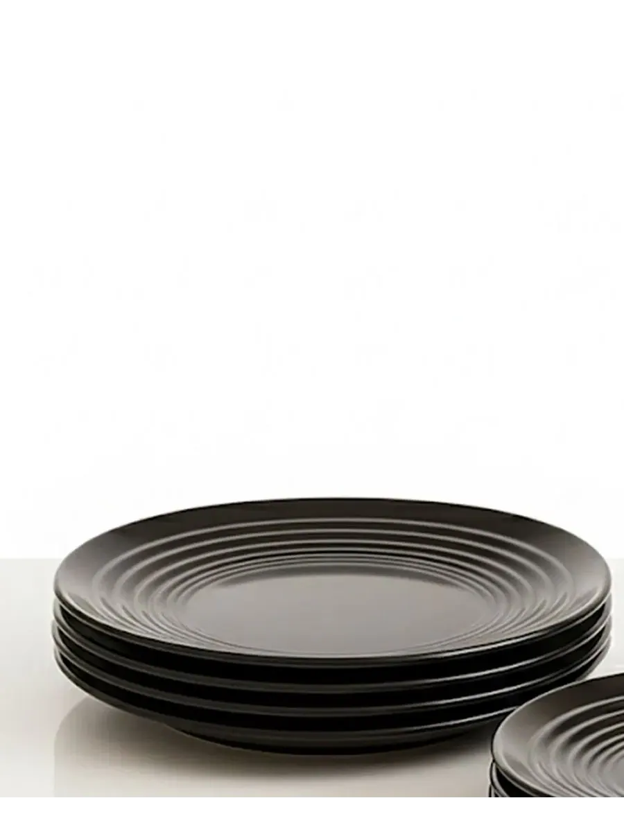 Набор посуды Barro NewWave Melamine, 12 предметов, сервировка на 4 персоны Abode Homewares — изображение 2 из 5, черный