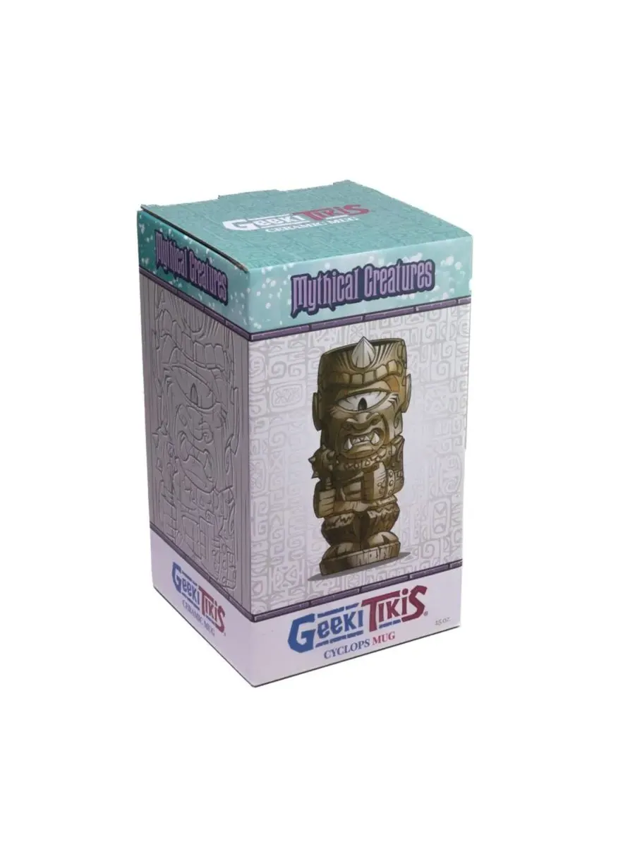 Керамическая кружка Geeki Tikis Cyclops | Объем 0,5 л Beeline Creative — изображение 2 из 7, нет цвета