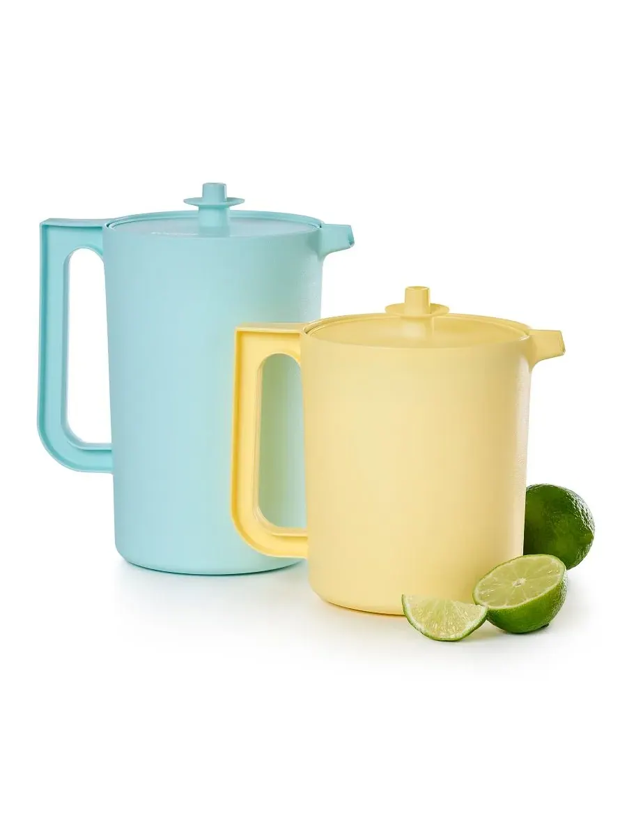 Набор винтажных кувшинов Heritage объемом 1,5 и 2 л (2 шт.) Tupperware — мульти