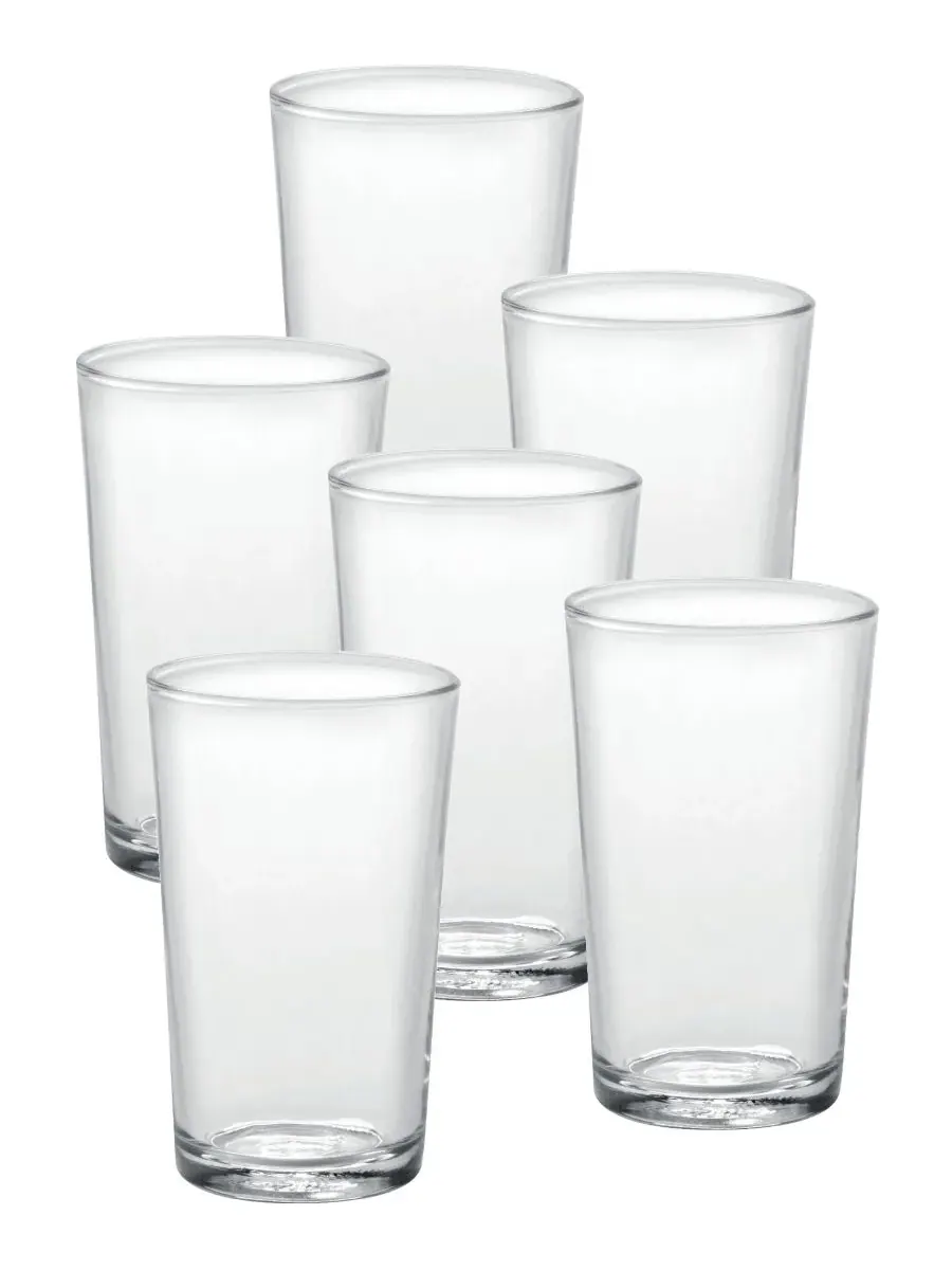 Стаканы Uni Tumbler - 8 3/0,2 л - набор из 6 штук Duralex — изображение 1 из 5, прозрачный
