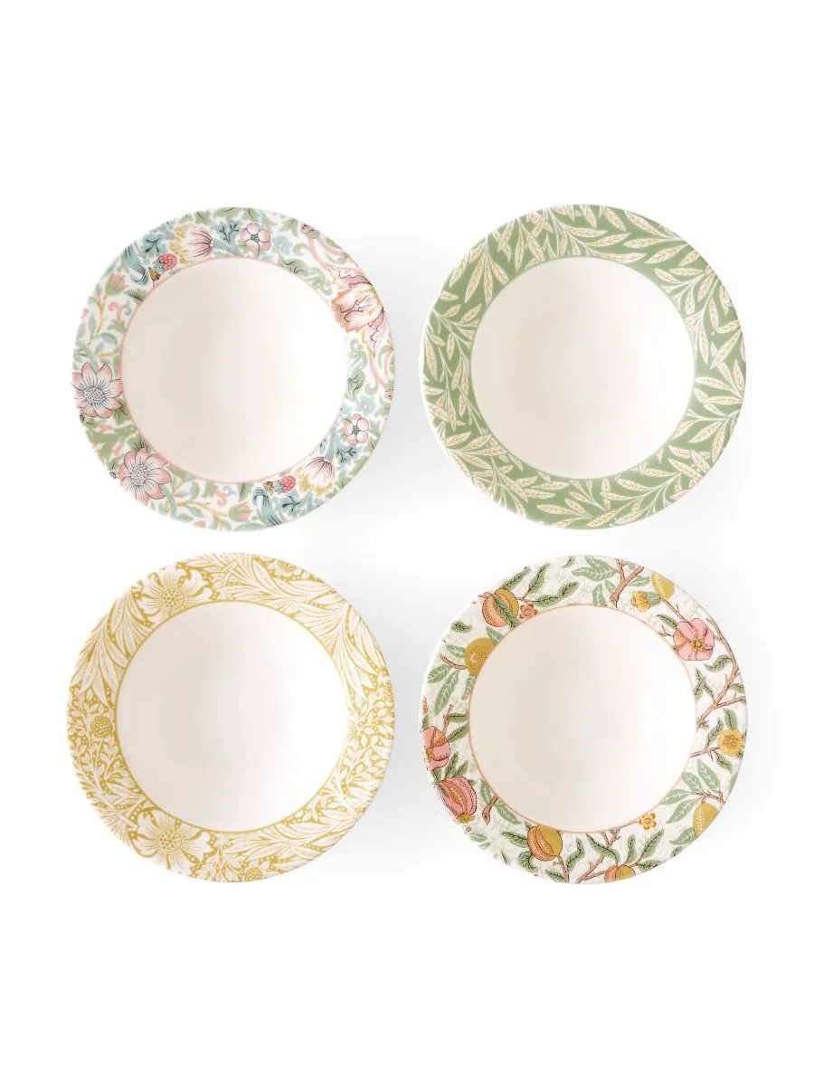 Набор из 4 мисок для хлопьев Morris & Co Spode