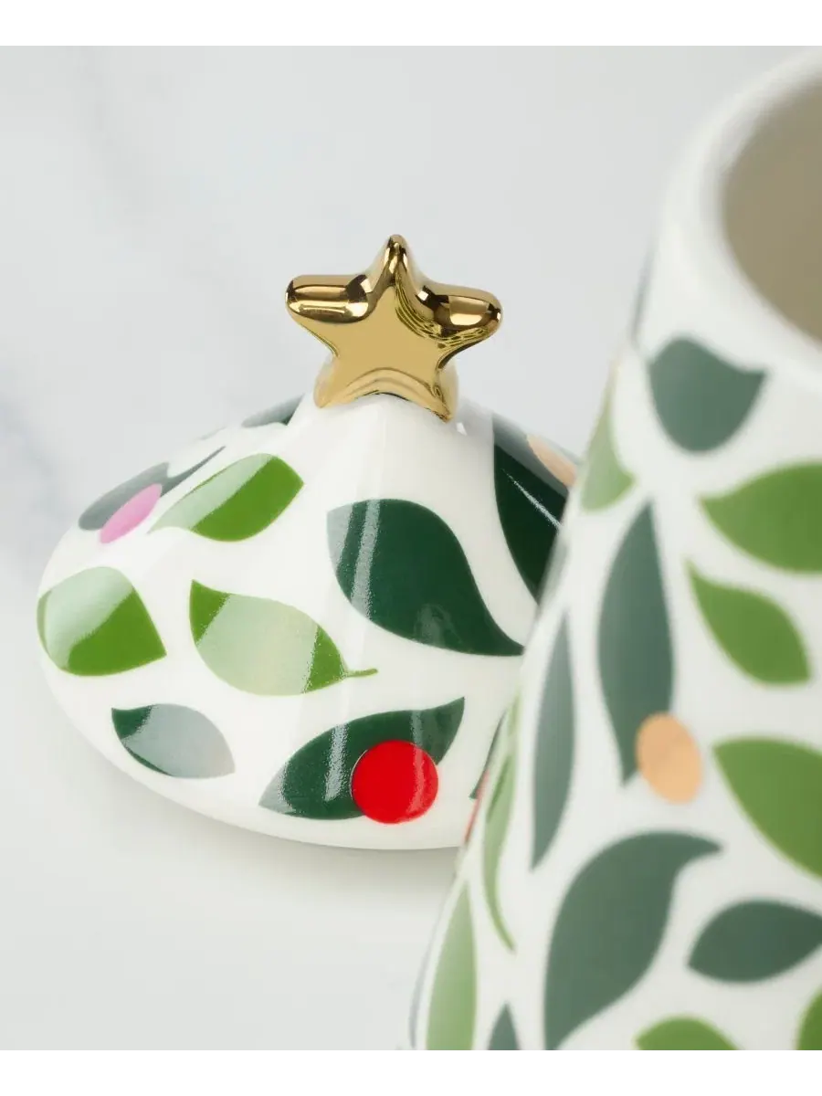Кружка с крышкой Evergreen Figural Tree, Kate Spade New York — изображение 4 из 5, мульти