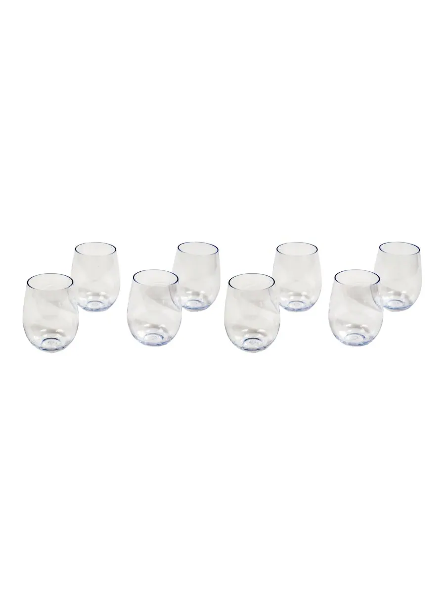 Набор бокалов Tritan Montana без ножки, 18 унций, 8 штук Abode Homewares
