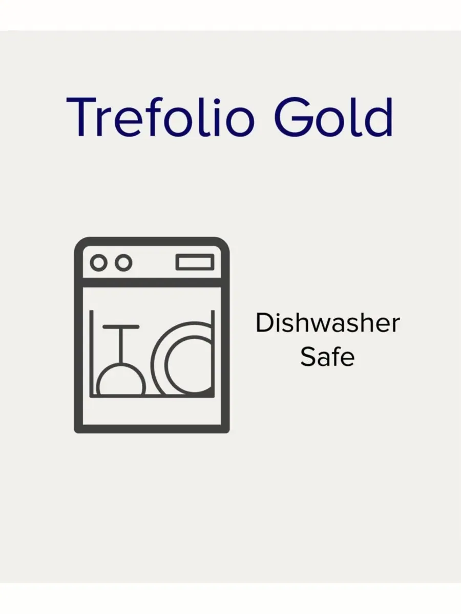 Набор из солонки и перечницы Noritake Trefolio Gold 10 см — изображение 2 из 9, золото