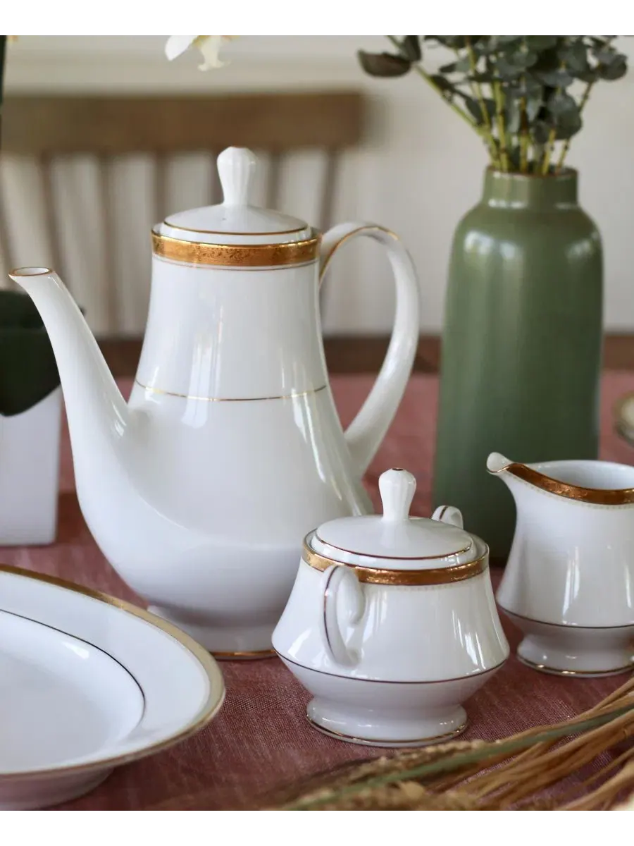 Кофейник Charlotta Gold, 1.4 л Noritake — изображение 3 из 6, золото