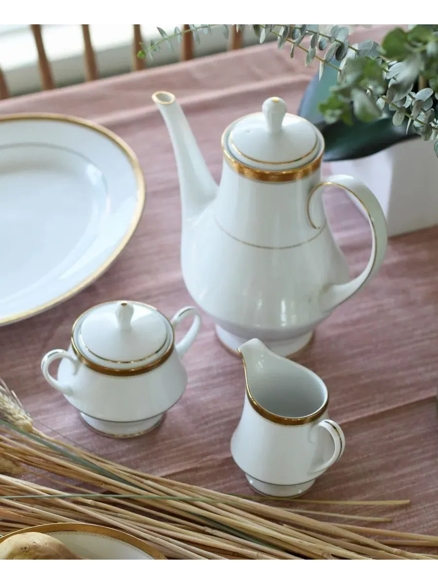 Кофейник Charlotta Gold, 1.4 л Noritake — изображение 4 из 6, золото
