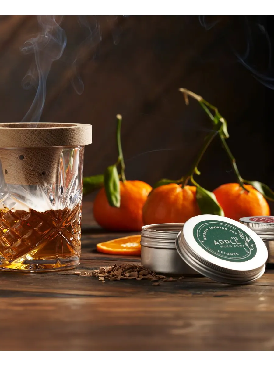 Набор для курения Dublin Smokery Set с бокалом DOF Godinger — изображение 3 из 3, прозрачный