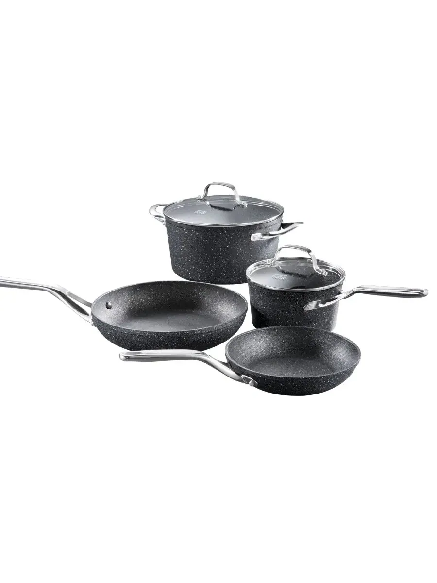 Набор из 6 предметов из литого алюминия IRONROC Cuisine::Pro — изображение 1 из 4, черный