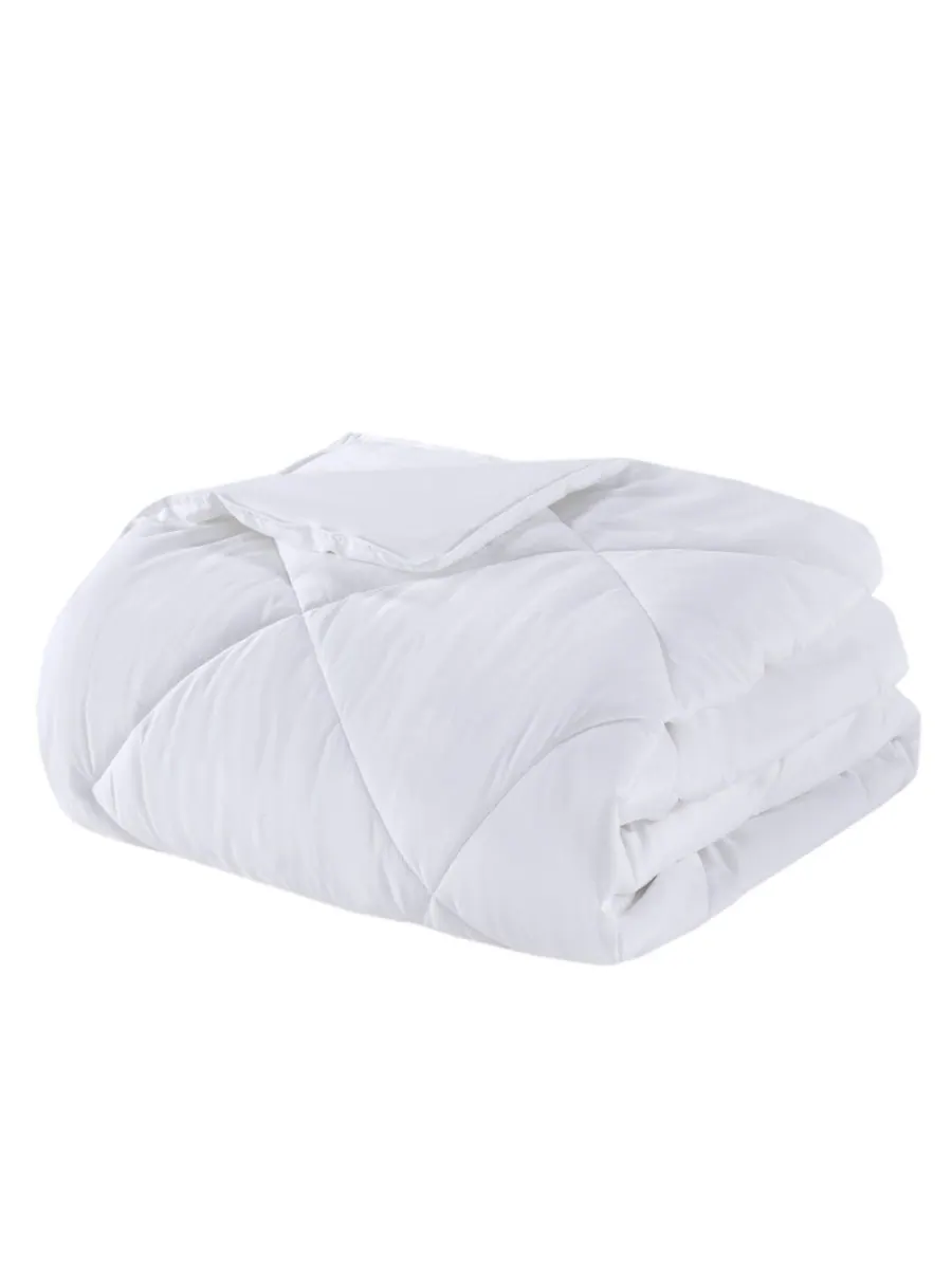 Охлаждающее одеяло Cooling Touch Oversized с наполнителем, имитирующим пух, размер Twin/Twin XL — изображение 3 из 10, белый