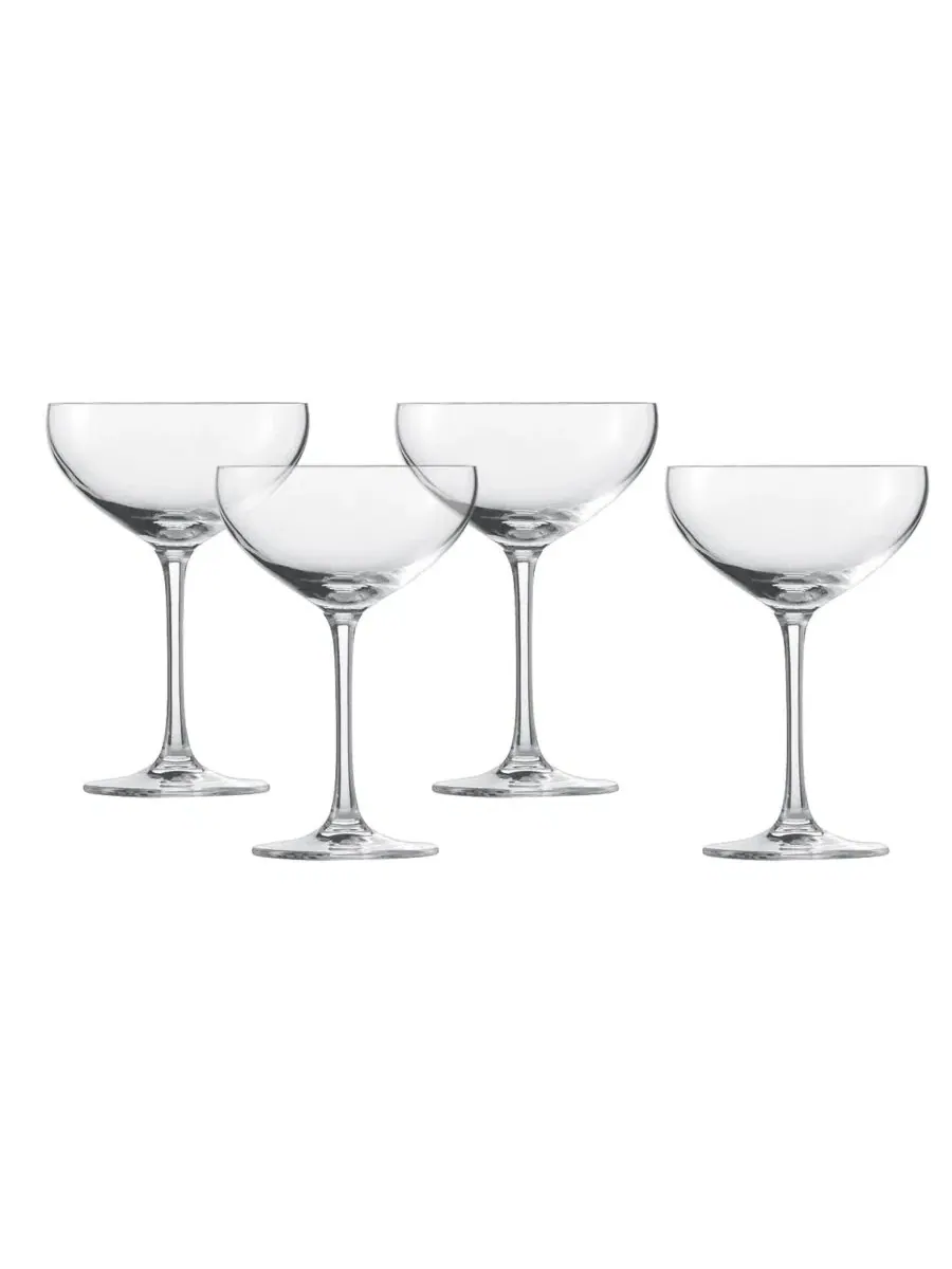 Набор из 4 бокалов для шампанского, 9.5 унций, с широкой чашей Zwiesel Glas