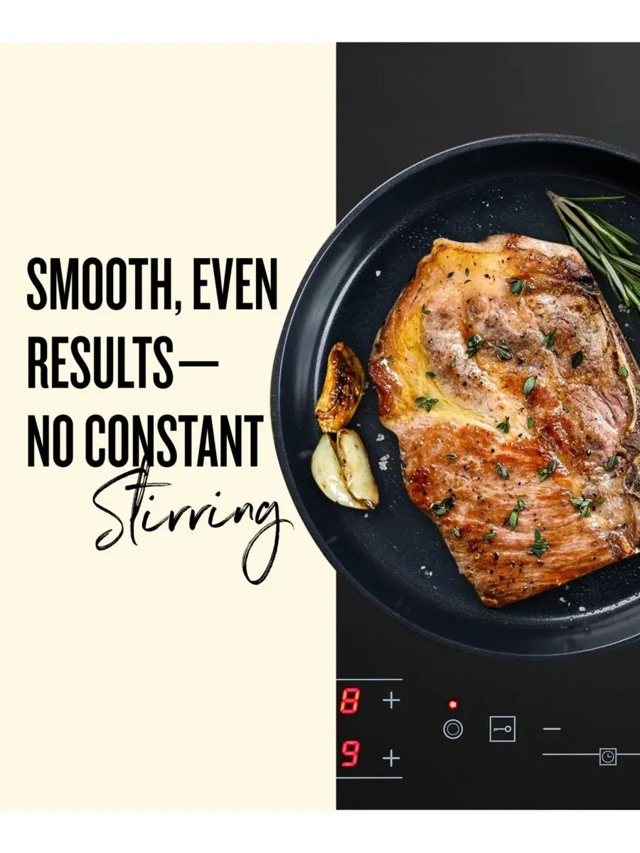 Сковорода Maestro из нержавеющей стали с антипригарным покрытием и стеклянной крышкой, 28 см Alva — изображение 10 из 10