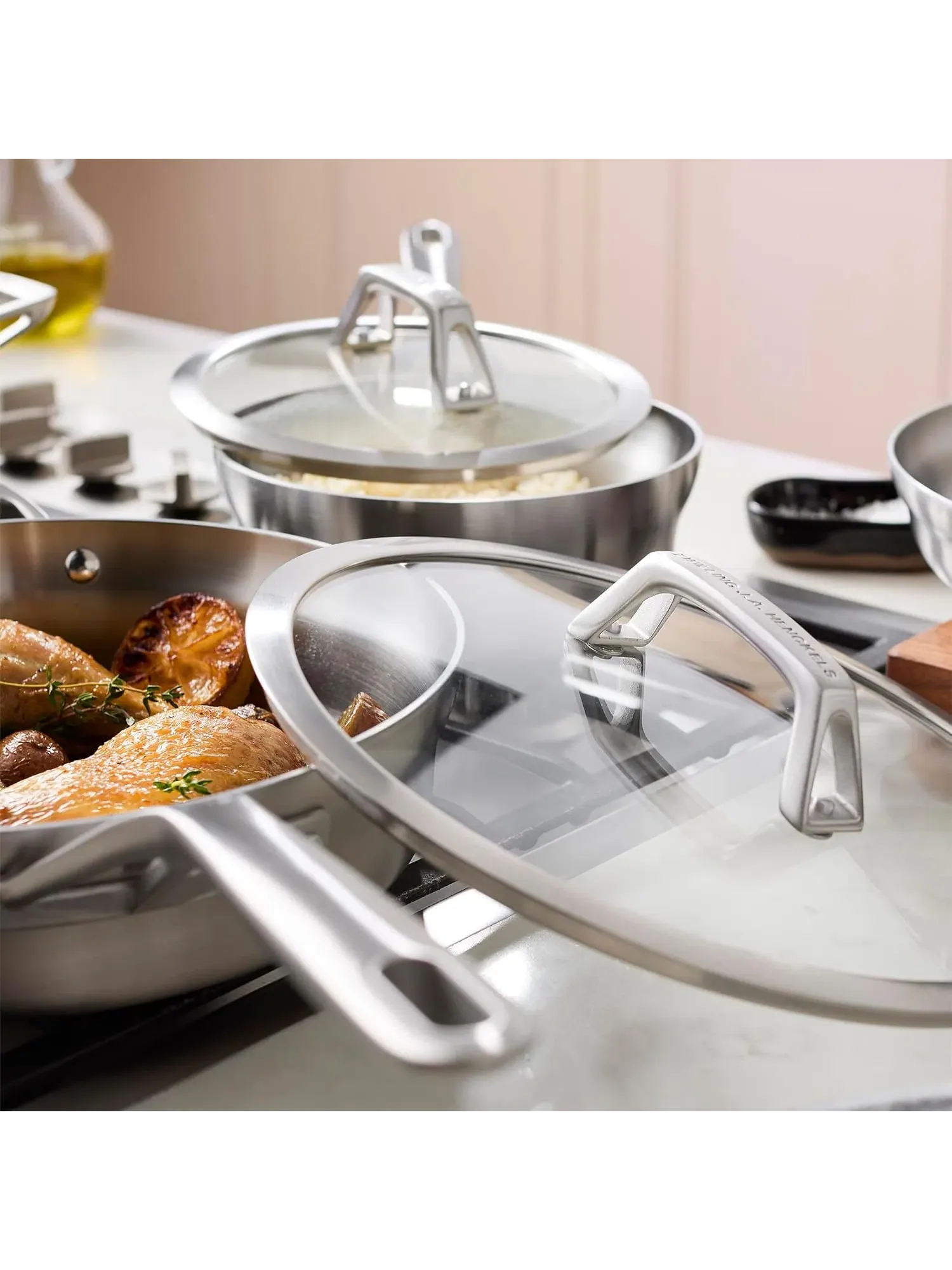 Набор посуды Zwilling Motion Stainless Steel, 10 предмета — изображение 4 из 5, серебристый