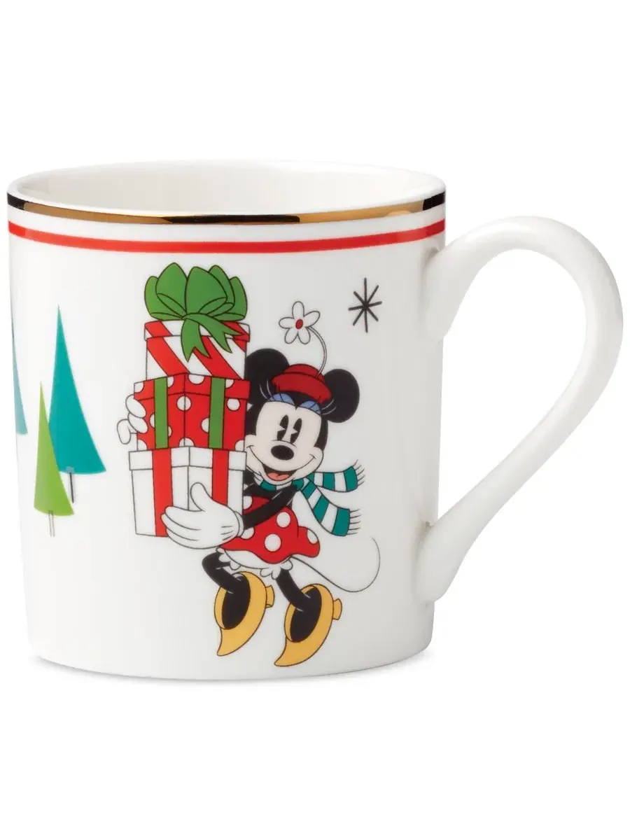 Набор десертных тарелок Disney Holiday, 12 предметов, сервировка на 4 персоны Lenox — изображение 5 из 12, мульти