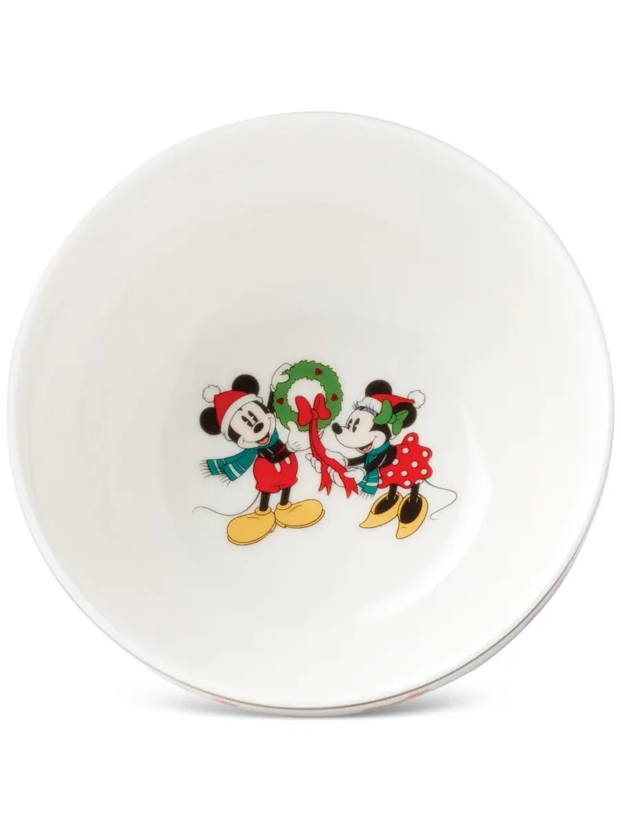 Набор десертных тарелок Disney Holiday, 12 предметов, сервировка на 4 персоны Lenox — изображение 7 из 12, мульти