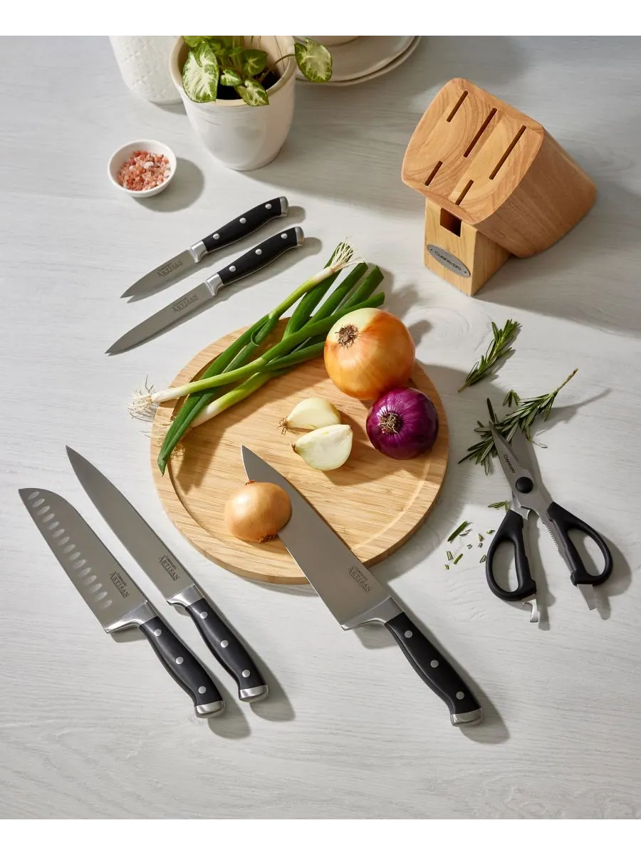 Набор ножей Artisan Licht с подставкой, 7 предметов Cuisine::pro, — изображение 3 из 10, нет цвета