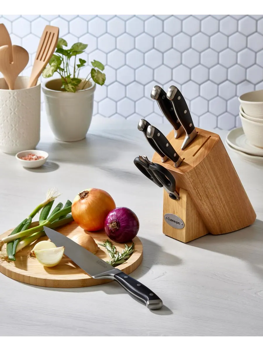 Набор ножей Artisan Licht с подставкой, 7 предметов Cuisine::pro, — изображение 4 из 10, нет цвета