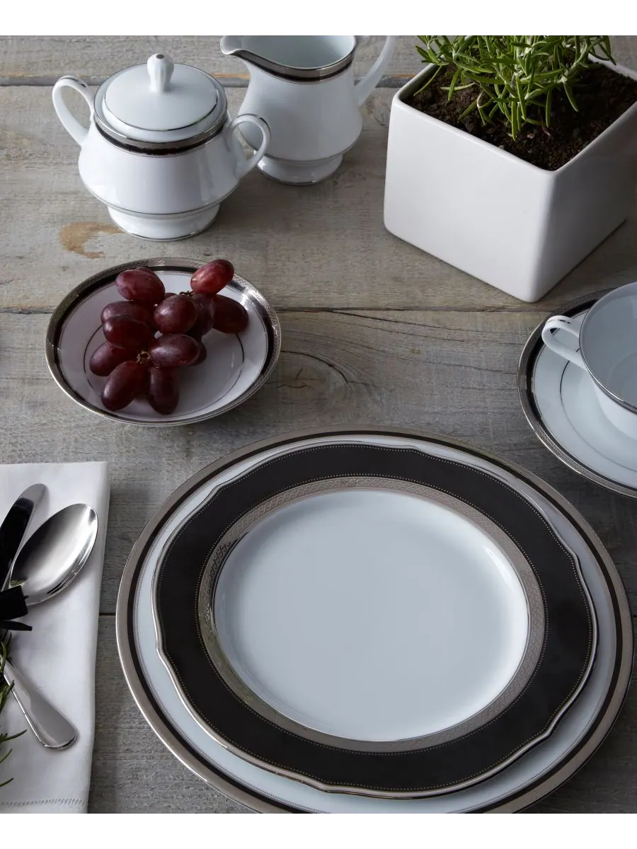 Набор для сахара и сливок Austin Platinum Noritake — изображение 3 из 3, белый